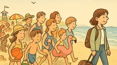 Witz: Alle Kinder fahren ans Mittelmeer...