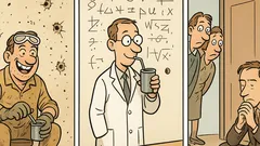 Witz: Ein Ingenieur, Physiker, Mathematiker im Raum