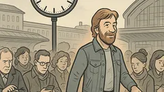 Witz: Die Zeit wartet auf niemanden…