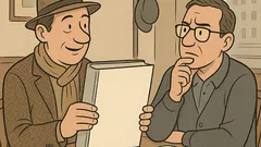 Witz: Unterhalten sich zwei Männer über „Das Kapital“