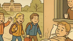 Witz: Alle Kinder gehen zur Schule …