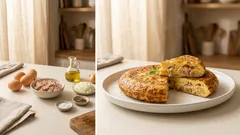 Thunfisch-Tortilla aus der Pfanne: in 10 Minuten saftig auf dem Tisch