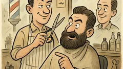 Witz: Friseur zum Kunden: „Wetten…?“