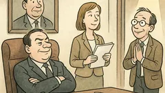 Anekdote: Der Direktor macht den Psychotest…