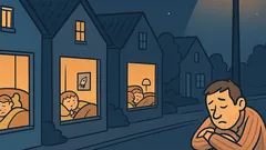 Witz: Alle Kinder schlafen im Bett…