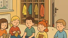 Witz: Alle Kinder sind ruhig – nur Erika…