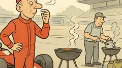 Witz: Niki Lauda: „Riecht’s hier nach Benzin?“