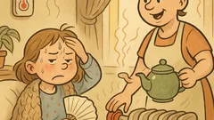 Witz: Mutti, ich schwitze schon überall!