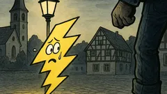 Witz: Der Blitz schlägt nie zweimal ein