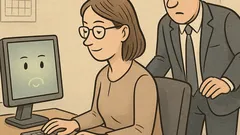 Witz: Chef fragt: „Was machen Sie da?“