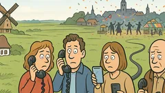 Witz: Warum bekommt in Ostfriesland niemand Empfang?