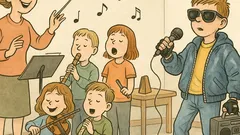Witz: Alle Kinder sind musikalisch – nur Willi
