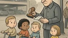 Witz: Alle Kinder bekommen ein Knöllchen…