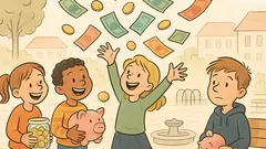 Witz: Alle Kinder haben massig Geld…