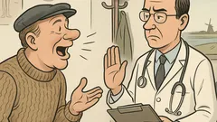 Witz: Ostfriese beim Arzt: „Das ist Sprechstunde!“