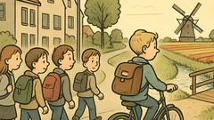 Witz: Alle Kinder gehen heim, nur Roland nicht