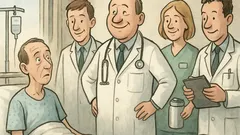 Witz: Ein Arzt hält Visite…