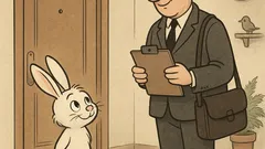 Witz: Das Häschen trifft den Gerichtsvollzieher…