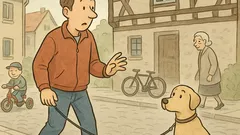 Witz: „Fiffi, wir haben was vergessen!“