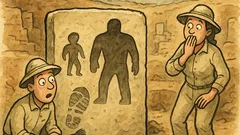 Witz: Archäologen graben ein Wörterbuch aus