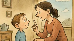 Witz: Mama, warum hab ich Ohren?