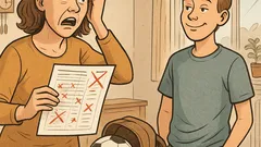 Witz: „Dein Zeugnis ist miserabel, Paul…“