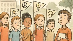 Witz: Alle Kinder haben eine Devise