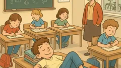 Witz: Alle Kinder sind fleißig – nur Paul…