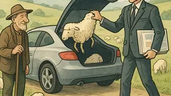 Witz: Hält ein Berater beim Schäfer…