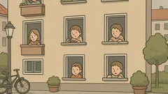 Witz: Alle Kinder wohnen in einem Haus…